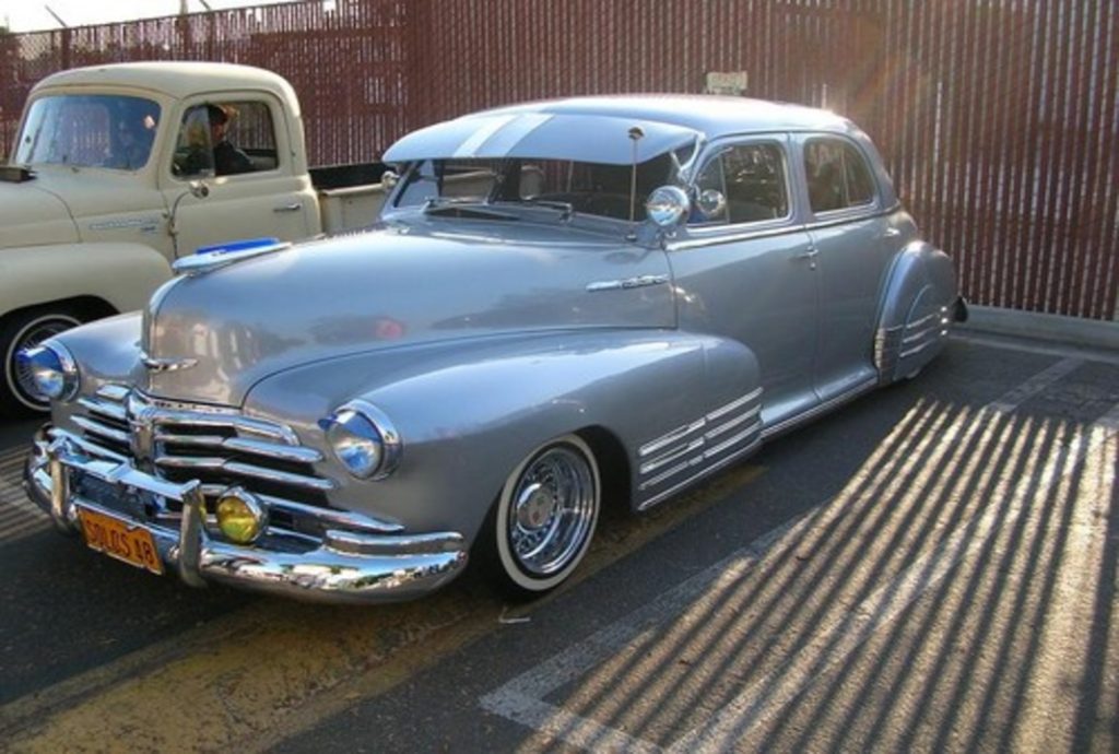 1948 Chevrolet Fleetline lowrider.