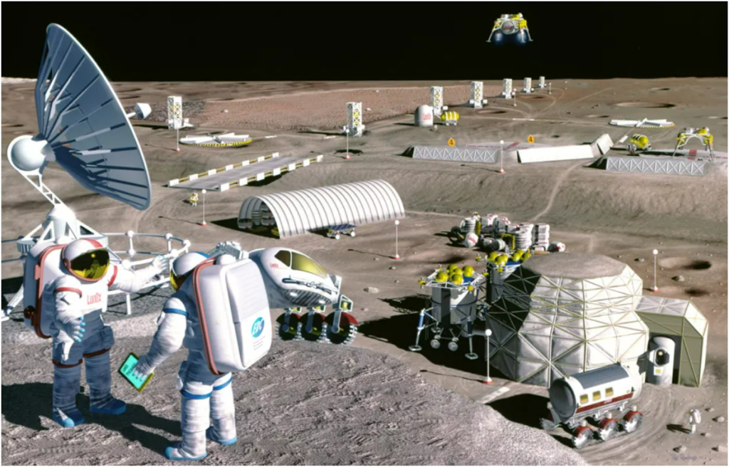 Aims to send humans back to the moon